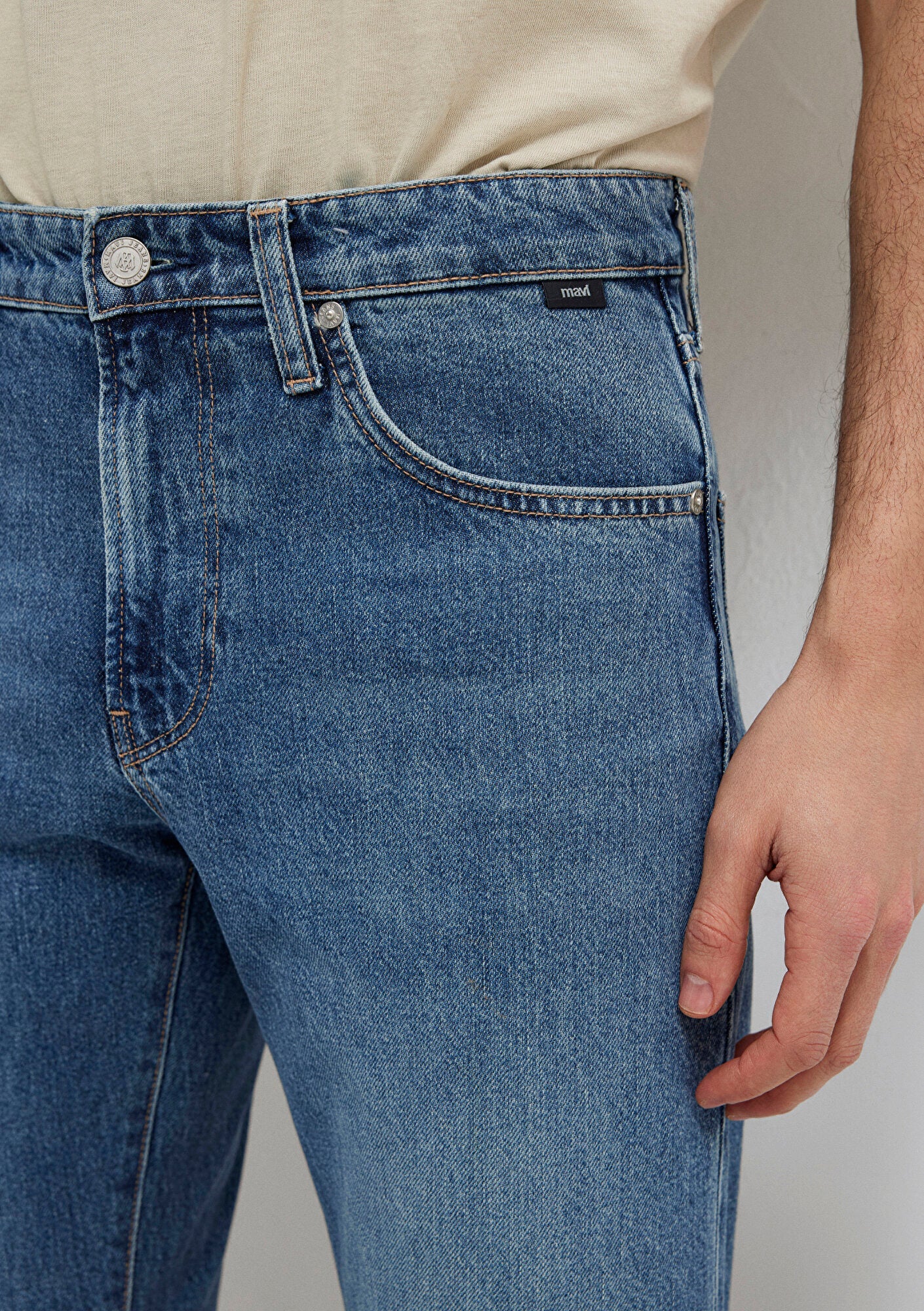 London Dark Used Classic Denim Jean Pants