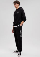 Mavi Logo Printed Black Sweatpants