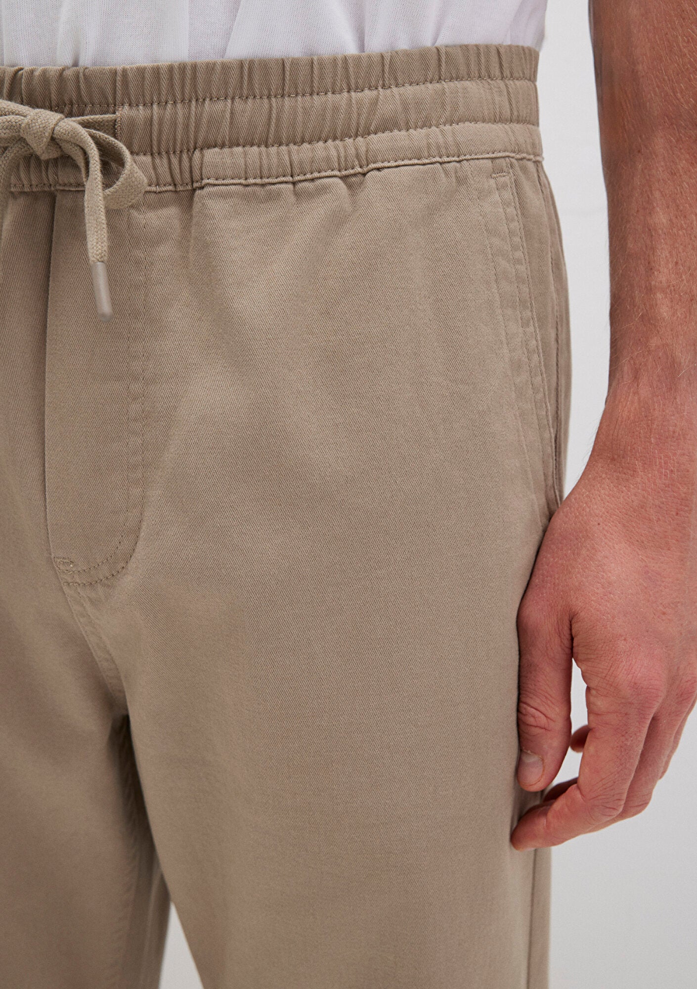 Beige Trousers