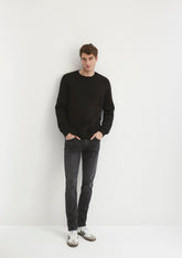 Kvnç Smoke 90s Urban Black Jean Pants