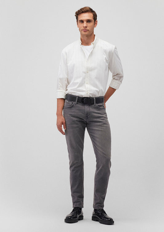 Marcus Light Grey Mavi Black Jean Pants