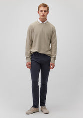 Marcus Blue Washed Comfort Gabardine Pants