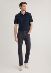 Marcus Blue Washed Comfort Gabardin Pants