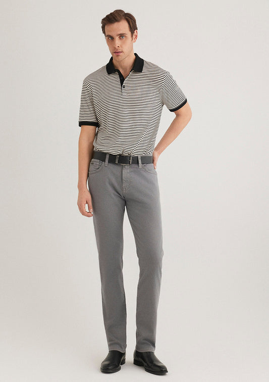 Marcus Turbulance Mavi Black Gabardin Pants