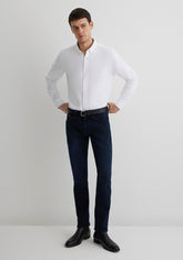 Marcus Ink Brushed Premium Blue Jean Pants