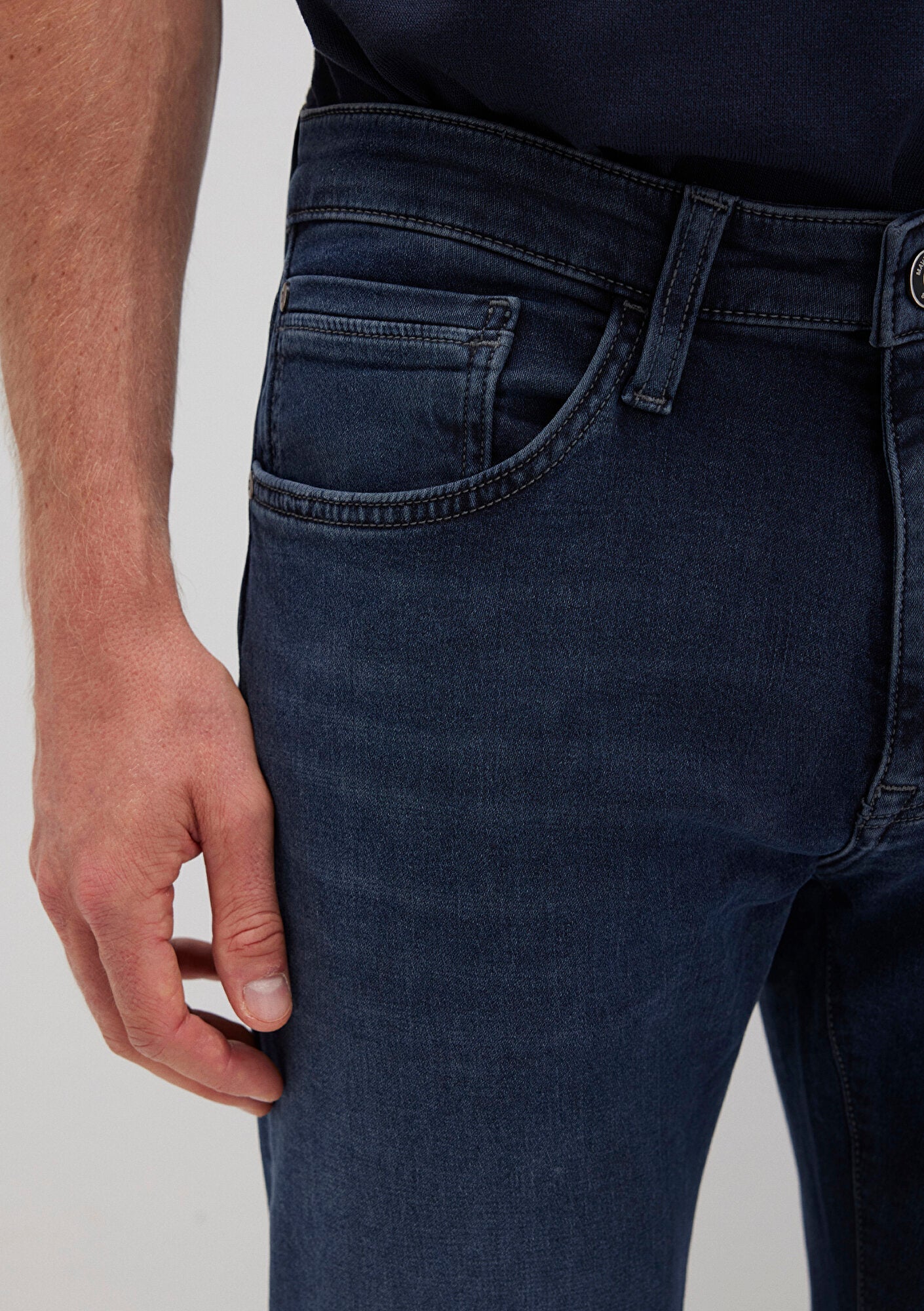 Marcus Foggy Ink Sporty Jean Pants