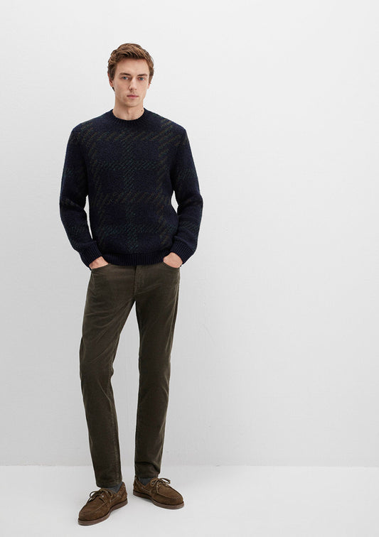 Marcus Black Ink Cord Pants