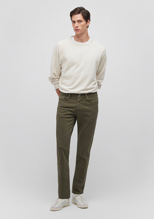 Martin Olive Night Comfort Gabardine Pants
