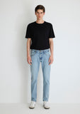 Jake Dusty Bleach Classic Denim Jean Pants
