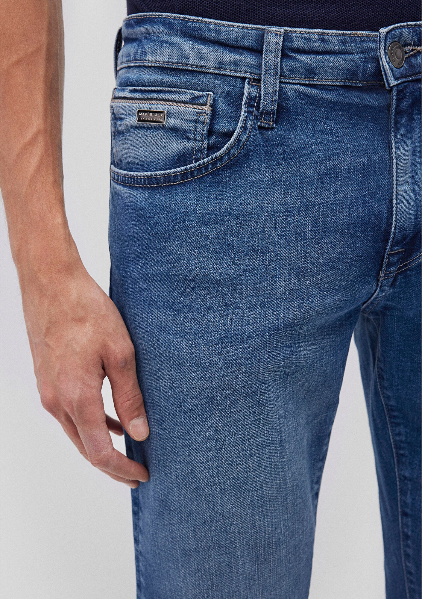 Jake Light Sky Blue Mavi Black Jean Pants