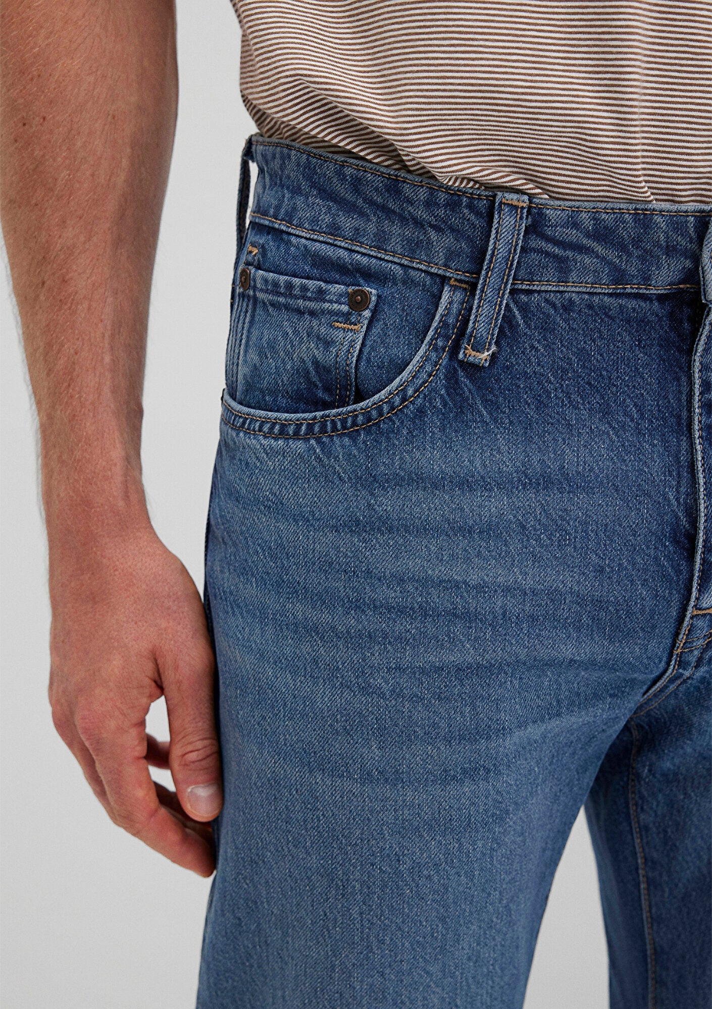 Milan Street Puslu Navy Jean Pants