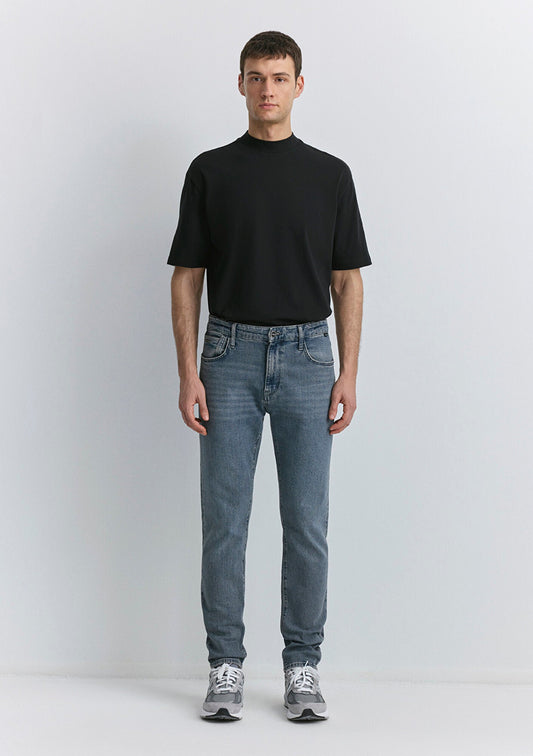 Milan Dusty Space Blue Mavi Black Jean Pants
