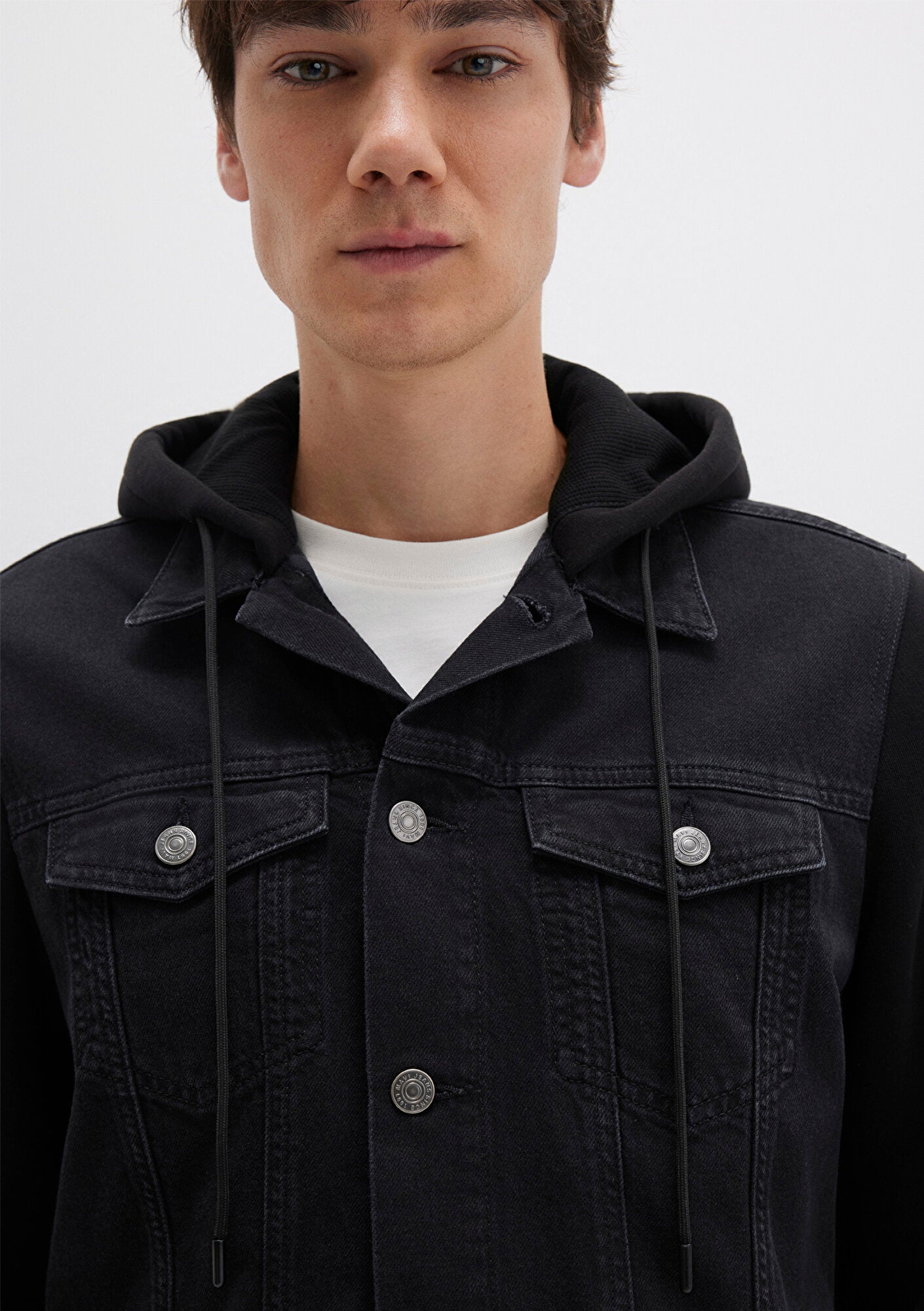 Lenny Rinse Smoke Comfort Jean Jacket