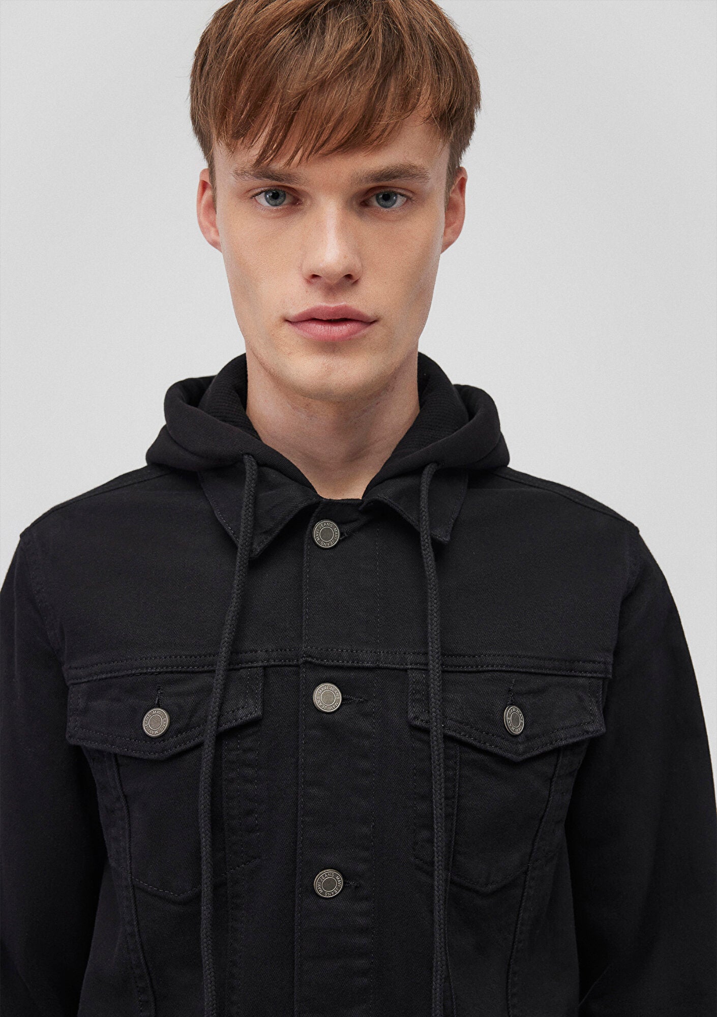 Brandon Black Comfort Jean Jacket