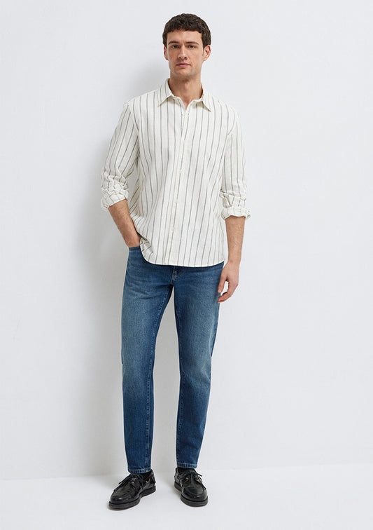 Green Linen Shirt