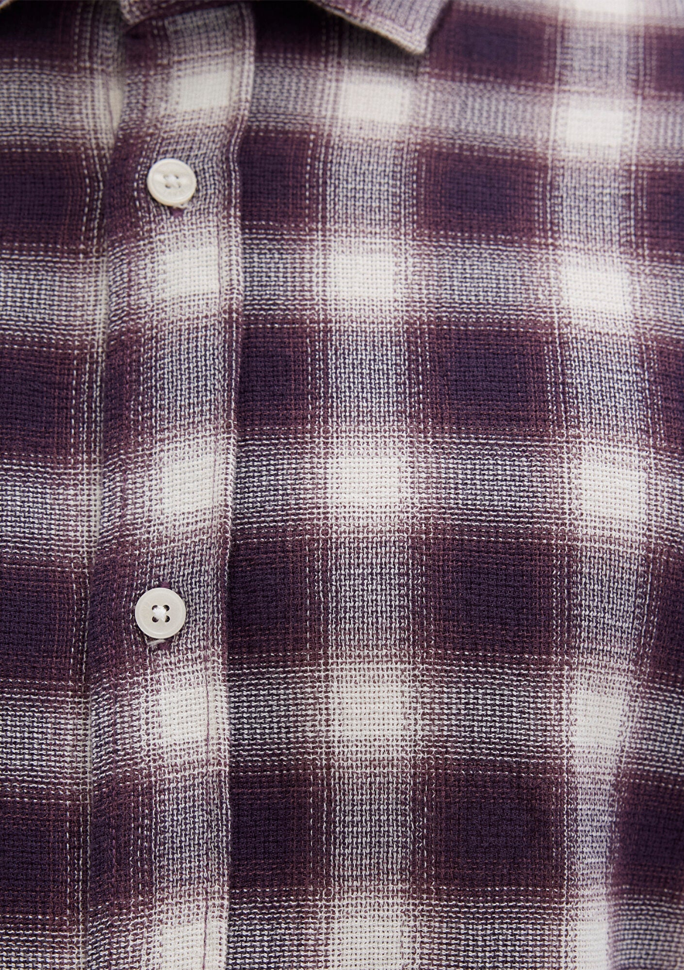 Checkered Purple Shirt