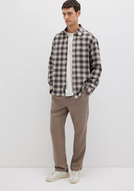 Checkered Grey Shirt