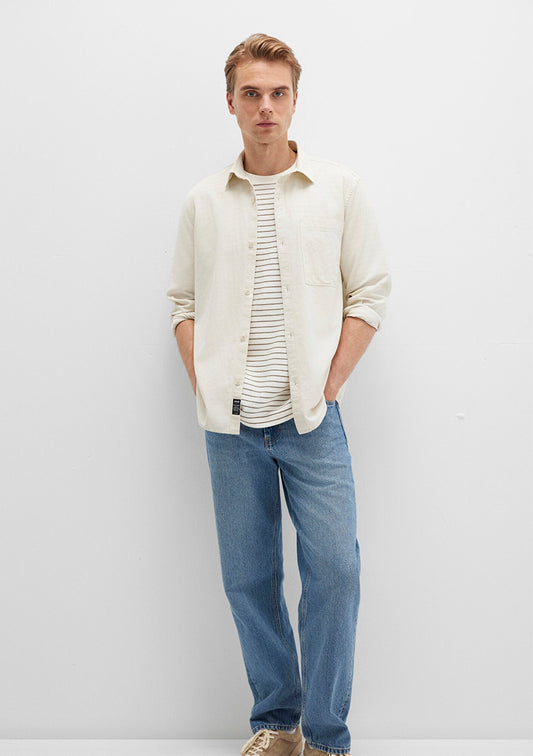 Beige Shirt