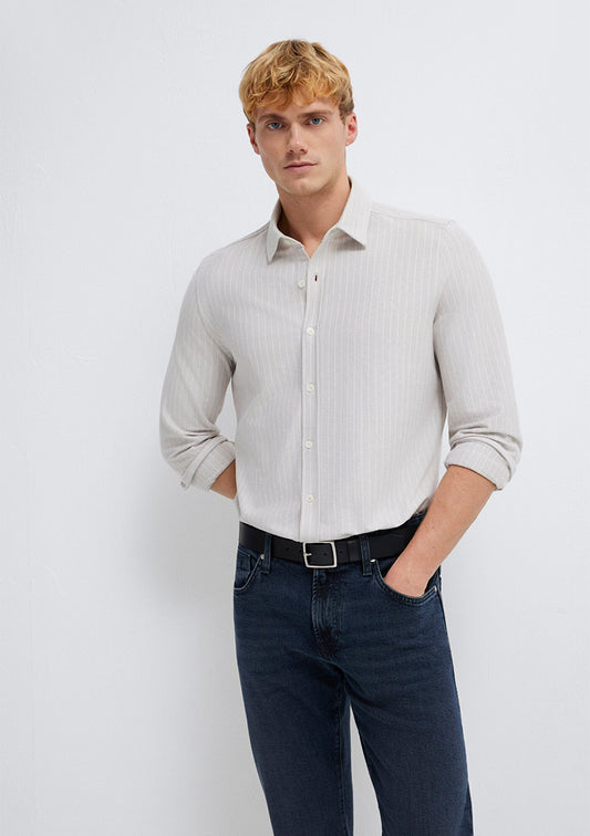 Beige Shirt