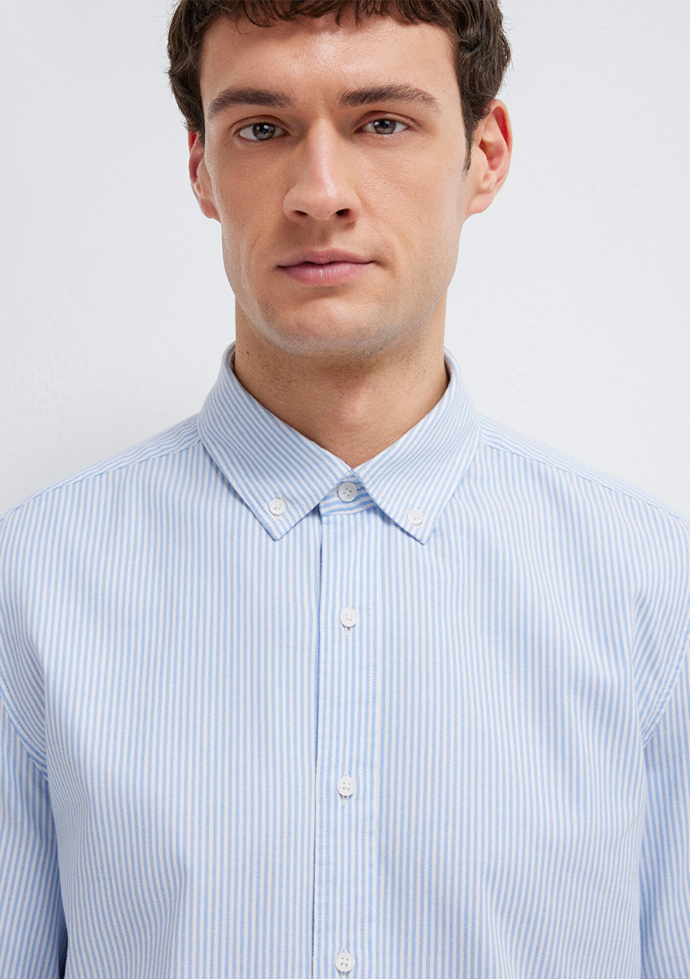 Striped Blue Shirt