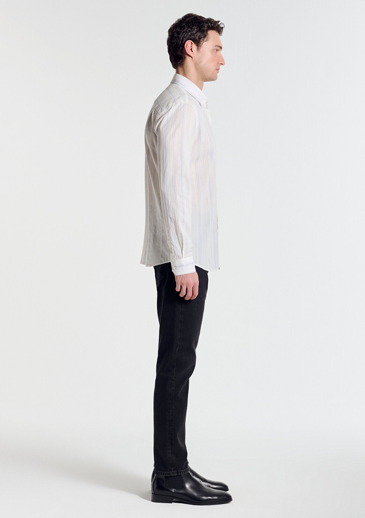 Striped Beige Shirt