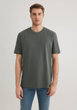 Stretch Green Basic T-Shirt