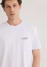 Mavi Logo Printed White T-Shirt