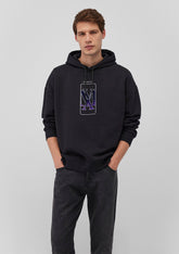 Mavi Logo Printed Black Sweatshirt