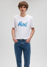 Mavi Logo Printed White T-Shirt