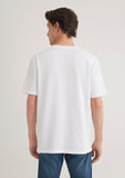 Crew Neck White Basic T-Shirt