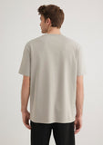 Crew Neck Basic Gray T-Shirt