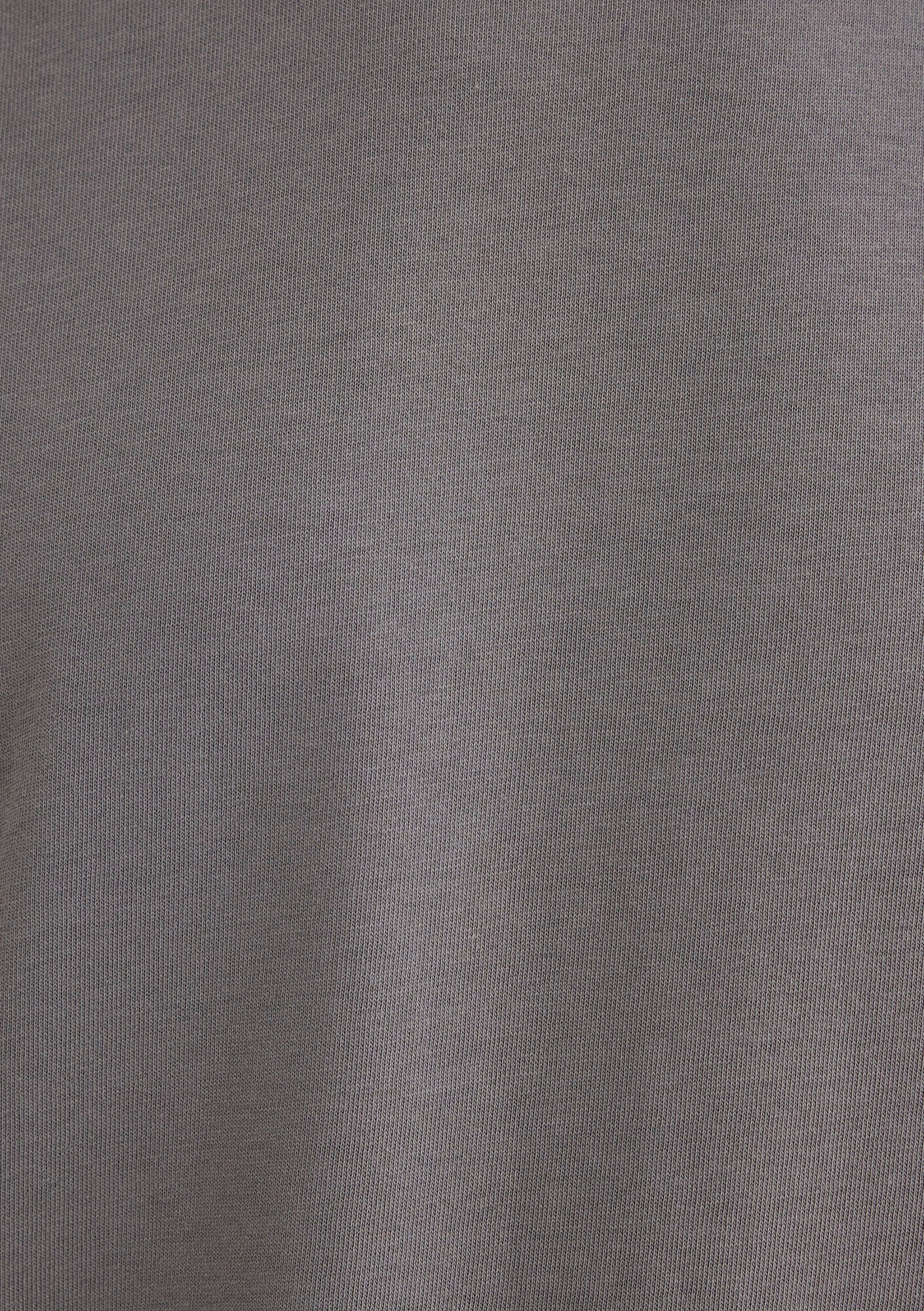 Crew Neck Basic Gray T-Shirt