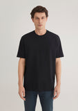 Crew Neck Black Basic T-Shirt