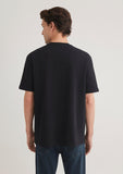 Crew Neck Black Basic T-Shirt