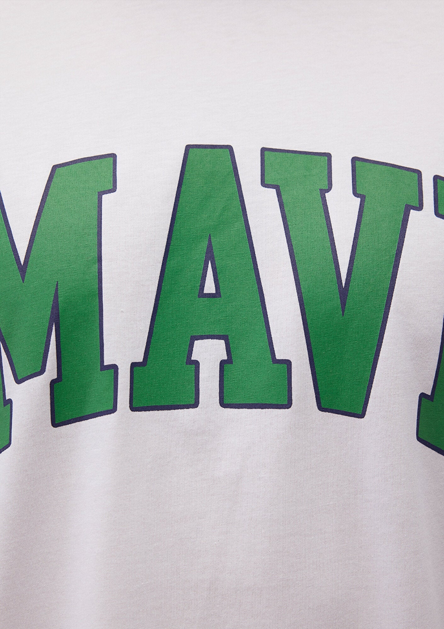 Mavi Logo Printed White T-Shirt