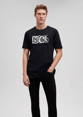 İstanbul Printed Black T-Shirt