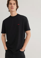 Mavi Logo Printed Black T-Shirt