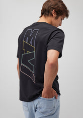 Mavi Logo Printed Black T-Shirt