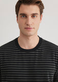 Striped Black T-shirt