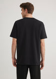 Mavi Black Printed Black T-Shirt