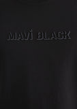 Mavi Black Printed Black T-Shirt