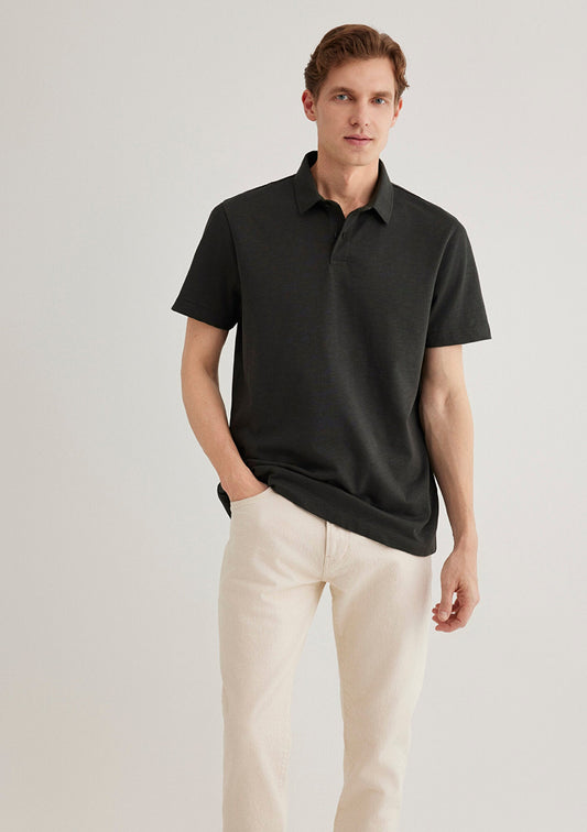 Gray Polo Shirt