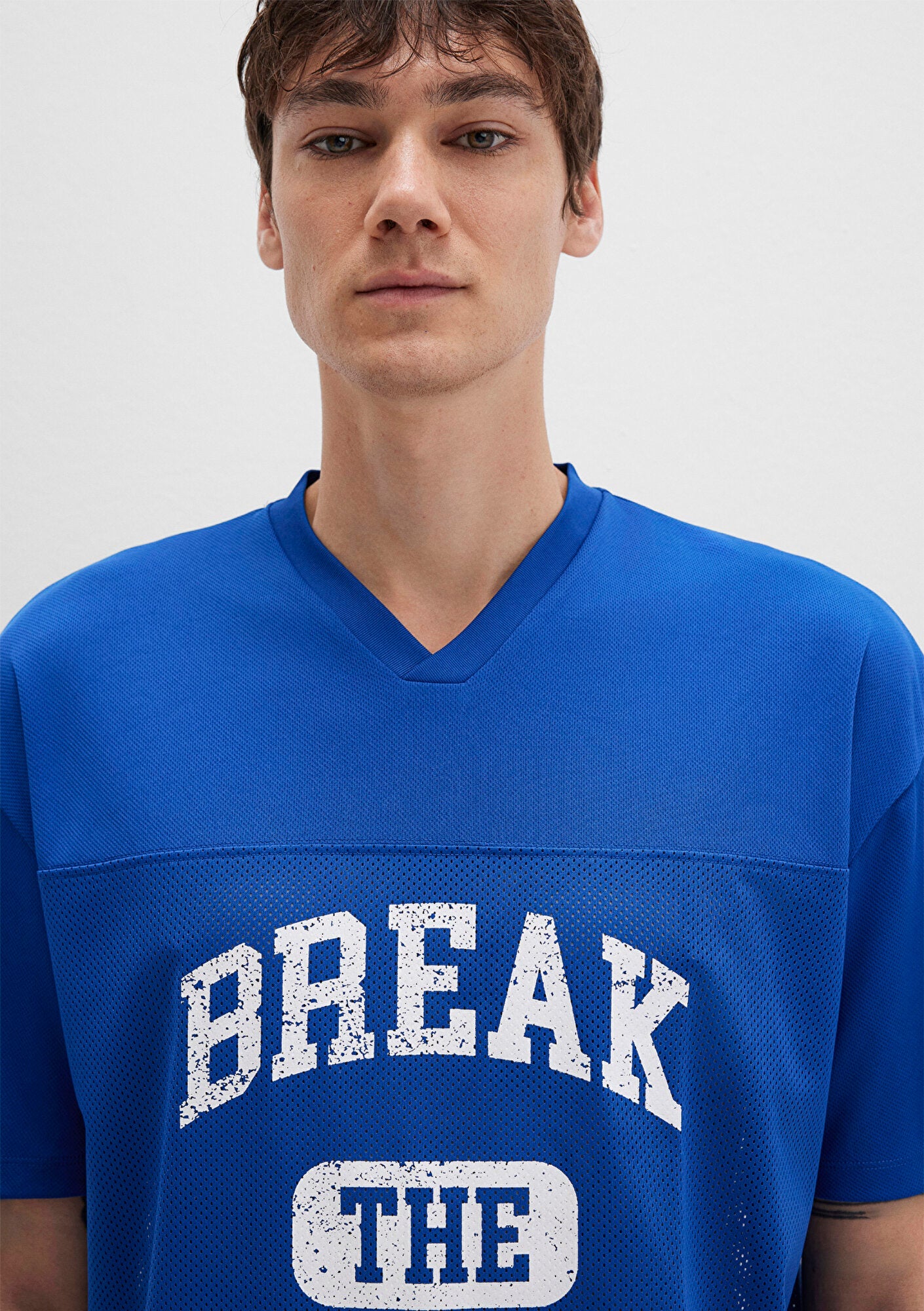 Printed Blue T-Shirt