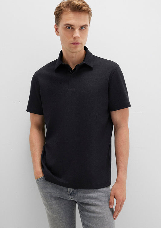 Black Polo T-Shirt