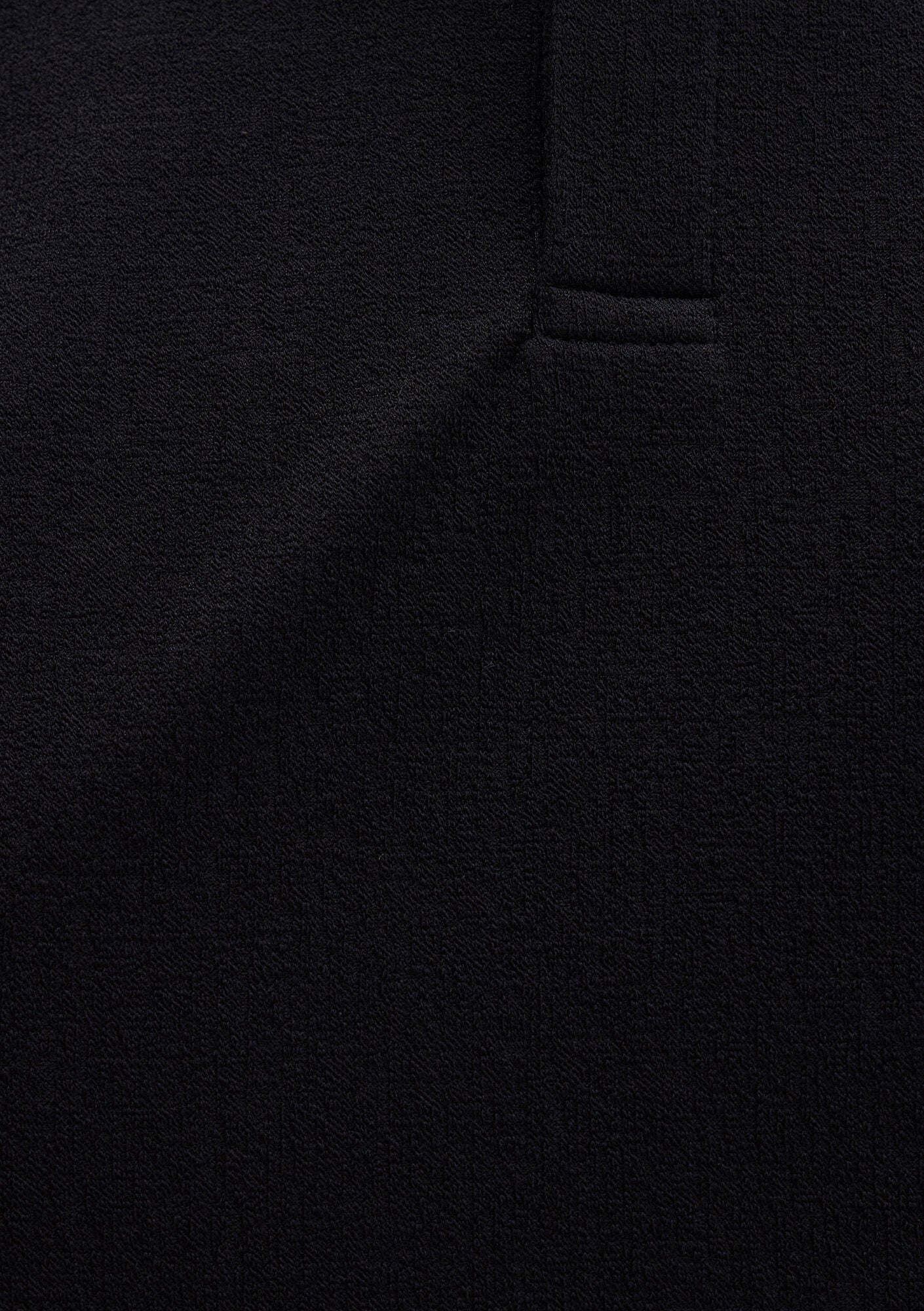 Black Polo T-Shirt