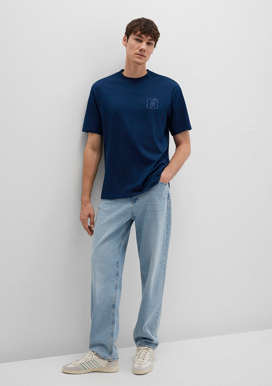 MJ Printed Navy T-Shirt
