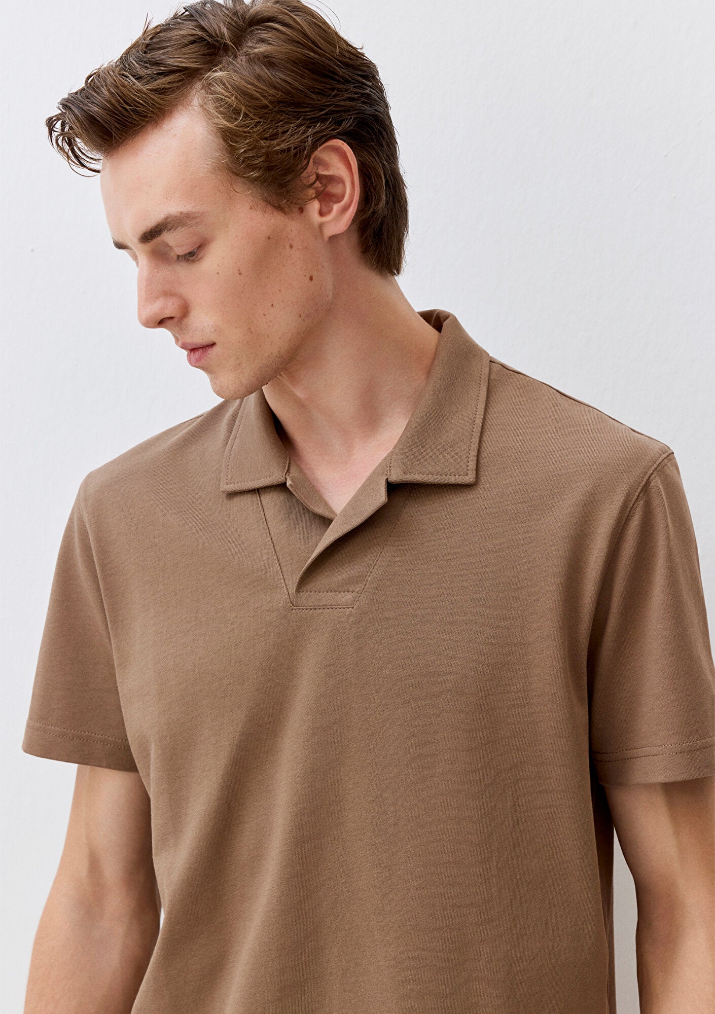 Brown Polo T-Shirt