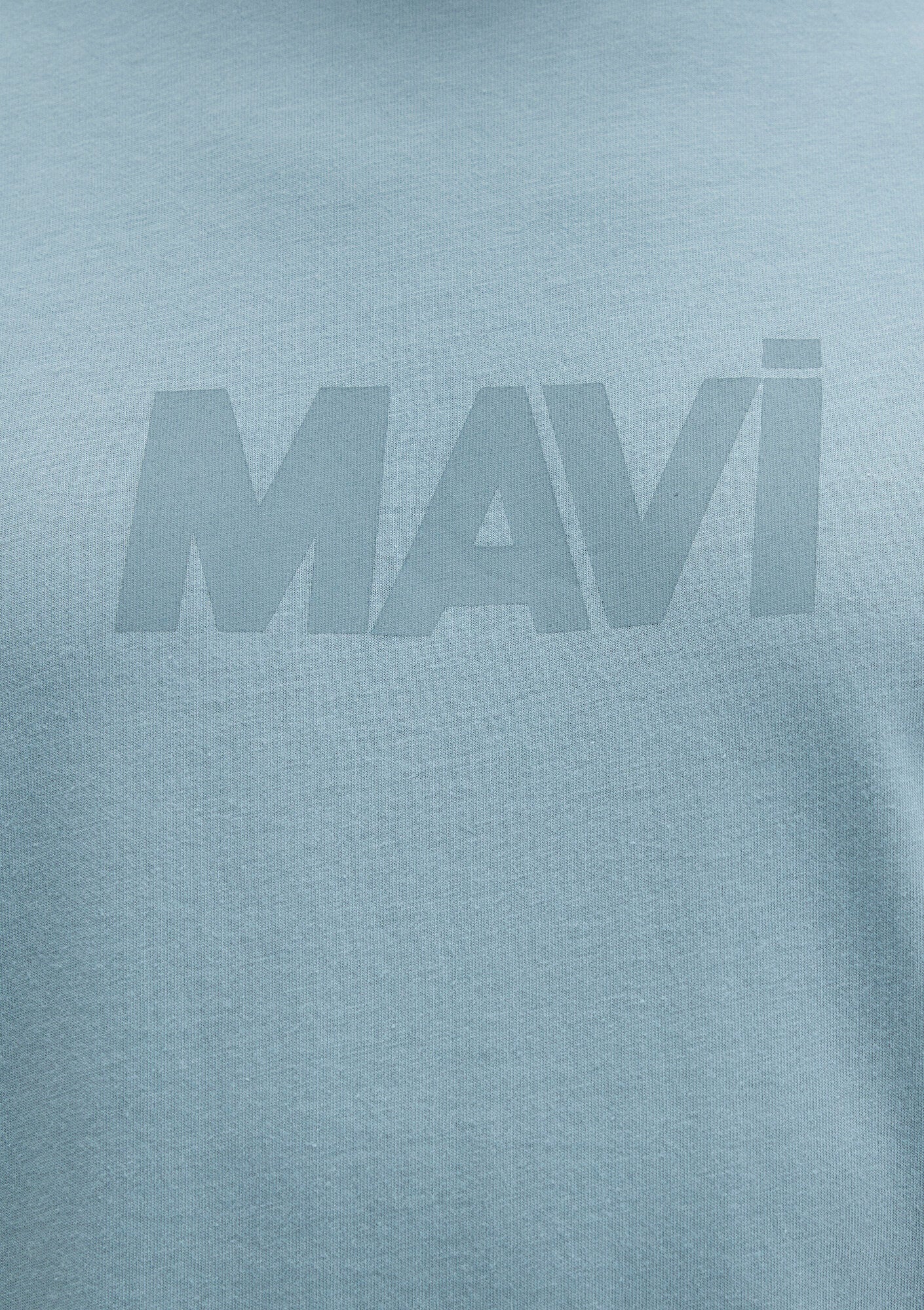 Mavi Logo Printed Blue T-Shirt
