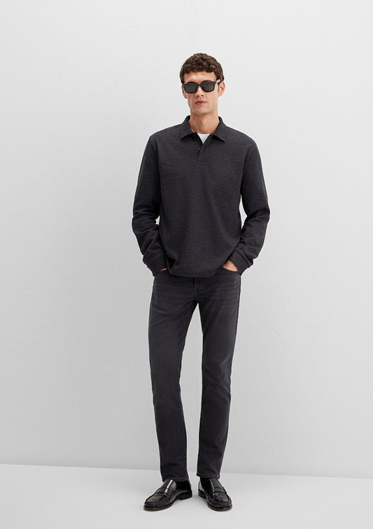 Grey Long Sleeve T-Shirt