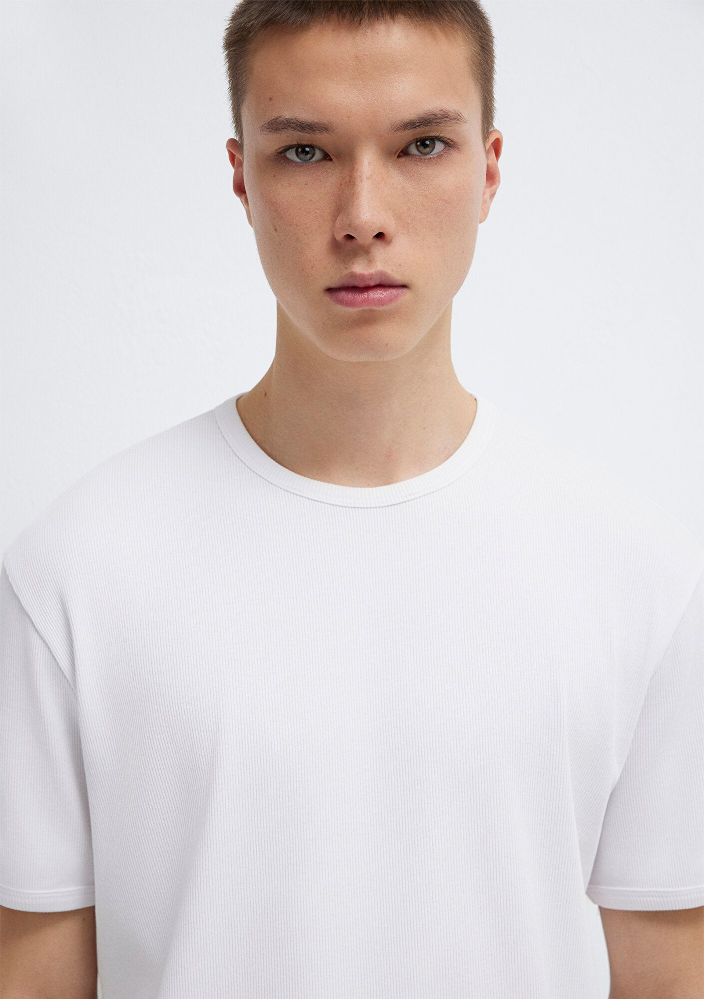 White Basic T-Shirt